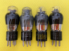 Load image into Gallery viewer, 4 US-Made Number / Type 41 #41 Vacuum Tubes Valves Gray Bottle Lot Of Four
