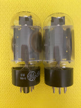 Load image into Gallery viewer, Matched Pair General Electric GE Canada 6L6 6L6GC Vacuum Tubes Valves
