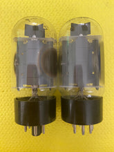Load image into Gallery viewer, Matched Pair General Electric GE Canada 6L6 6L6GC Vacuum Tubes Valves
