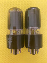 Load image into Gallery viewer, Matched Pair General Electric GE 25L6 25L6GT Vacuum Tubes Valves NOS-Testing
