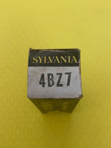 Sylvania 4BZ7 Vacuum Tube Valve NOS NIB