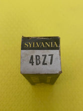 Load image into Gallery viewer, Sylvania 4BZ7 Vacuum Tube NOS NIB
