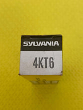 Load image into Gallery viewer, Sylvania 4KT6 Vacuum Tube Valve NOS NIB
