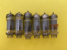 Load image into Gallery viewer, 6 US-Made 6S4 6S4A Vacuum Tubes Lot Of Six

