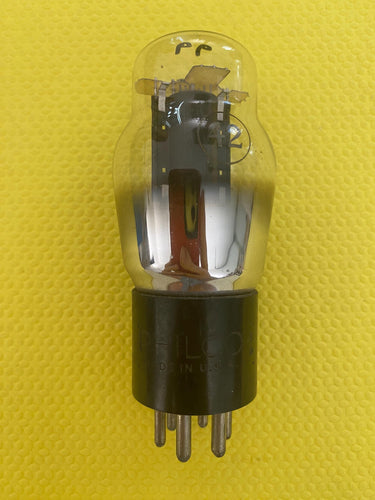 Philco Number Type 42 #42 Vacuum Tube Valve Engraved / Stamped Base