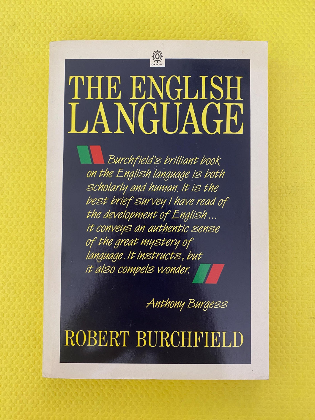 The English Language Robert Burchfield Oxford Paperbacks Oxford University Press