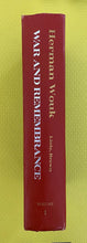 Load image into Gallery viewer, War And Remembrance Herman Wouk Little, Brown And Company
