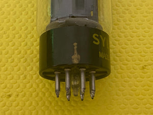 Matched Pair Sylvania 6L6 6L6GC Vacuum Tubes Valves NOS-Testing