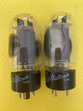 Load image into Gallery viewer, Matched Pair General Electric GE Canada 6L6 6L6GC Vacuum Tubes Valves
