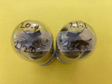 Load image into Gallery viewer, Matched Pair General Electric GE Canada 6L6 6L6GC Vacuum Tubes Valves
