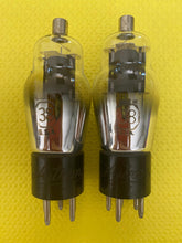 Load image into Gallery viewer, Matched Pair Majestic Number / Type 38 #38 Vacuum Tubes Valves Engraved / Stamped Base NOS-Testing

