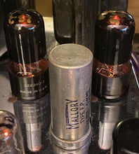 Load image into Gallery viewer, Matched Pair Tung-Sol 6V6 6V6GT Vacuum Tubes Valves Black Glass Solid Top NOS-Testing
