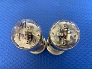 Matched Pair Tung-Sol 6AR6 6AR6WA JANCTL6098 Milspec Vacuum Tubes Valves NOS NIB