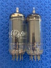 Load image into Gallery viewer, Matched Pair General Electric GE 6CL6 Vacuum Tubes Black Plate NOS-Testing

