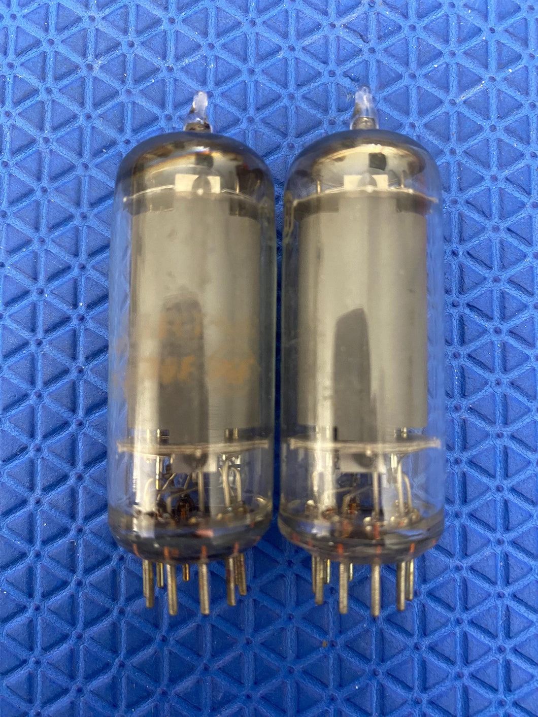 Matched Pair RCA 6CL6 Vacuum Tubes Valves