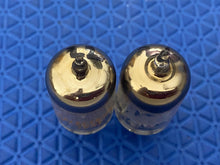 Load image into Gallery viewer, Matched Pair RCA 5654 6AK5W 6J1 6J2 Industrial Vacuum Tubes Valves Black Plate
