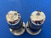 Load image into Gallery viewer, Matched Pair Sylvania 6SL7 6SL7GT Vacuum Tubes Valves NOS NIB Phono Preamp Grade
