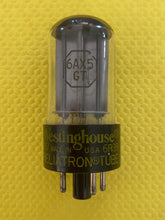 Load image into Gallery viewer, Westinghouse 6AX5 6AX5GT Vacuum Tube Valve Rectifier
