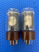 Load image into Gallery viewer, Matched Pair Sylvania 5881 JAN-6L6WGB Milspec Vacuum Tubes Valves
