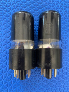 Matched Pair Ken-Rad 6V6 6V6GT Vacuum Tubes Valves NOS-Testing