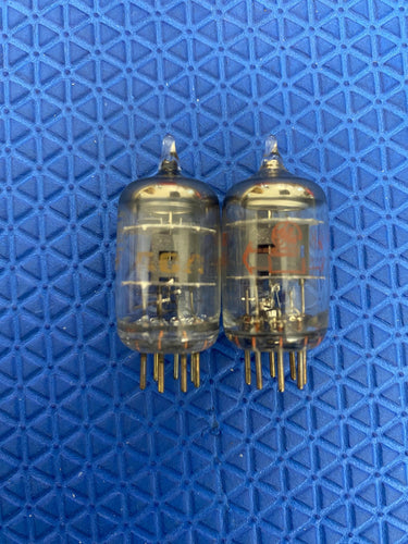 Matched Pair RCA 6AK5 EF95 Vacuum Tubes Valves NOS NIB