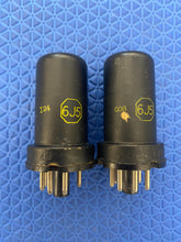 Load image into Gallery viewer, Matched Pair Raytheon 6J5 Vacuum Tubes Valves NOS-Testing
