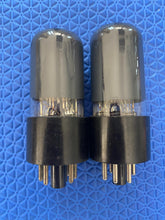 Load image into Gallery viewer, Matched Pair Hytron 6V6 6V6GT Vacuum Tubes Valves Gray Side And Top Glass NOS-Testing
