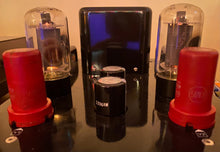 Load image into Gallery viewer, Matched Pair RCA 5693 6SJ7 Vacuum Tubes Valves Red Bottle
