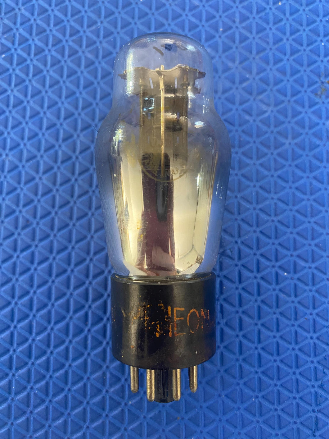 Raytheon 6J5 6J5G Vacuum Tube Valve Black Plate ST Shoulder Shape NOS-Testing