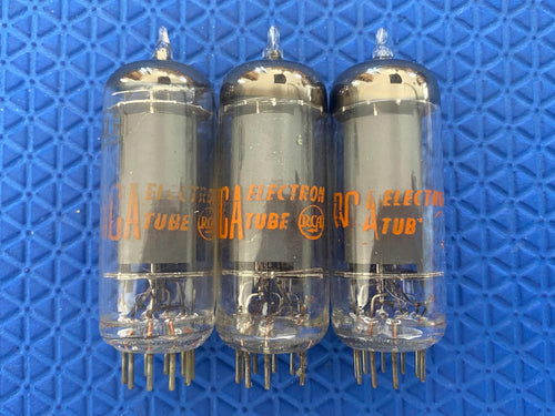 3 RCA 6CL6 Vacuum Tubes Valves NOS NIB Lot Of Three