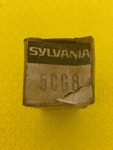 Sylvania 5CG8 Vacuum Tube Valve NOS NIB