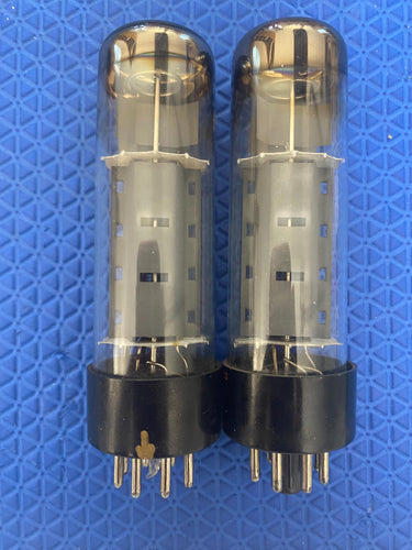 Matched Pair RFT Siemens Telefunken EL34 6CA7 Vacuum Tubes Valves NOS-Testing