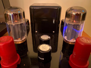 Matched Pair Sylvania 6L6GC 6L6 Vacuum Tubes Valves