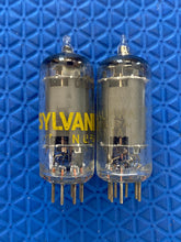 Load image into Gallery viewer, Matched Pair Sylvania 6AU6 6AU6A Vacuum Tubes Valves NOS-Testing
