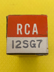 RCA 12SG7 Vacuum Tube Valve NOS NIB