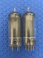 Load image into Gallery viewer, Matched Pair RCA Black Plate 5763 Vacuum Tubes
