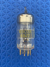 Load image into Gallery viewer, Matsushita 6BQ7 6BQ7A 6BZ7 Vacuum Tube Valve Gold Pin NOS-Testing For Your Schiit

