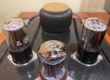 Load image into Gallery viewer, Matched Pair General Electric GE 6SN7 6SN7GTB Vacuum Tubes Valves Phono Preamp Grade Copper Support Rods Top Filament NOS NIB

