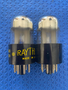 Matched Pair Sylvania 6SL7 6SL7GT Vacuum Tubes Valves NOS NIB Phono Preamp Grade