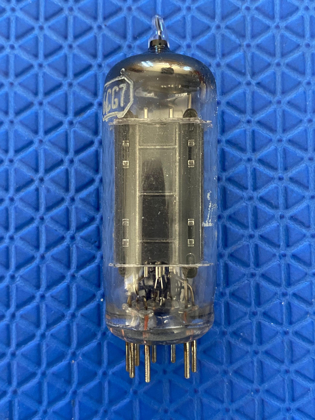 RCA Black Plate 6CG7 6FQ7 Vacuum Tube Valve With Shields NOS NIB