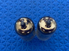 Load image into Gallery viewer, Matched Pair RCA Black Plate 6AU6 6AU6A Vacuum Tubes Valves

