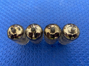Matched Quad Philips Miniwatt PCF80 9U8 Vacuum Tubes Valves