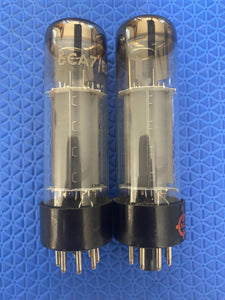 Matched Pair RFT Siemens Telefunken EL34 6CA7 Vacuum Tubes Valves NOS-Testing