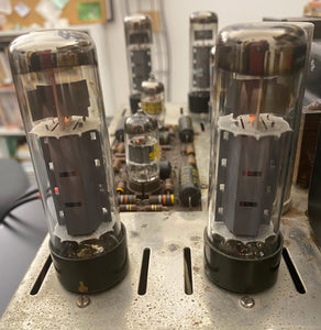 Matched Pair RFT Siemens Telefunken EL34 6CA7 Vacuum Tubes Valves NOS-Testing