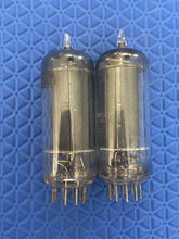 Load image into Gallery viewer, Matched Pair RCA Black Plate 5763 Vacuum Tubes Valves
