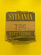 Load image into Gallery viewer, Sylvania 7B6 Vacuum Tube Valve NOS NIB
