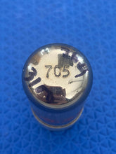 Load image into Gallery viewer, General Electric GE 7C5 Vacuum Tube Valve Gray And Silver Glass NOS-Testing
