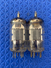 Load image into Gallery viewer, Matched Pair Philips Miniwatt PCF80 9U8 Vacuum Tubes Valves
