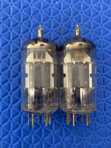 Matched Pair Philips Miniwatt PCF80 9U8 Vacuum Tubes Valves