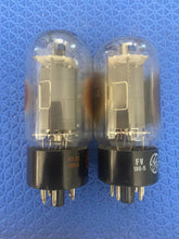 Load image into Gallery viewer, Matched Pair General Electric GE 6L6 6L6GC Vacuum Tubes Valves
